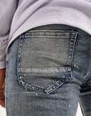 Kilogram Ripped Moto Jeans