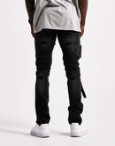 Kilogram Strap Moto Jeans