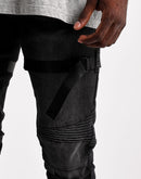 Kilogram Strap Moto Jeans