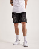 Kilogram Front Pocket Denim Cargo Shorts