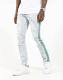 Kilogram Painted Stripe Jeans