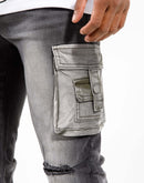Kilogram Cargo Side Pocket Jeans