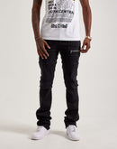 Kilogram Zipper Pocket Moto Jeans