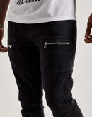 Kilogram Zipper Pocket Moto Jeans
