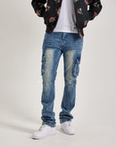 Kilogram Straight Cargo Denim Jeans