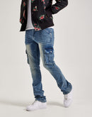 Kilogram Straight Cargo Denim Jeans