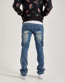 Kilogram Straight Cargo Denim Jeans