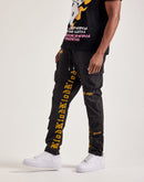 Kloud 9 Nylon Cargo Embroidery Pants