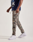 Kloud 9 Nylon Cargo Embroidery Pants