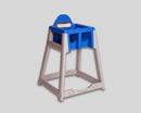 Koala Kare KidSitter Grey Legs/Blue Seat High Chair - KB977-04