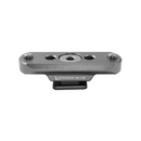 Kondor Blue Nato Rail to Hot Shoe Adapter (Space Gray)