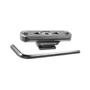 Kondor Blue Nato Rail to Hot Shoe Adapter (Space Gray)