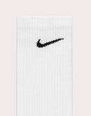 Nike Everyday Plus Cushioned White Training Crew Socks (6 Pairs)