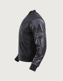 Pro Standard Atlanta Braves Triple Black Varsity Jacket