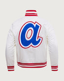 Pro Standard MLB Atlanta Braves Retro Classic Rib Satin Jacket