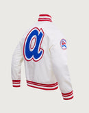 Pro Standard MLB Atlanta Braves Retro Classic Rib Satin Jacket