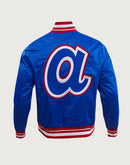 Pro Standard MLB Atlanta Braves Retro Classic Rib Satin Jacket