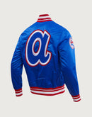 Pro Standard MLB Atlanta Braves Retro Classic Rib Satin Jacket