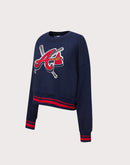 Pro Standard MLB Atlanta Braves Mashup Rib Crewneck
