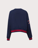 Pro Standard MLB Atlanta Braves Mashup Rib Crewneck