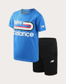 New Balance Fleece Shorts 2-Piece Set Grade-School