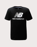 New Balance Stacked Logo Tee Grade-School