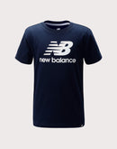 New Balance Stacked Logo Tee Grade-School