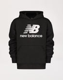 New Balance Stacked Logo Pullover Hoodie Grade-School