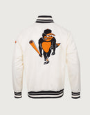 Pro Standard MLB Baltimore Orioles Retro Classic Rib Satin Jacket