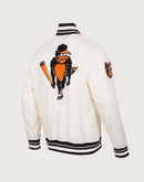 Pro Standard MLB Baltimore Orioles Retro Classic Rib Satin Jacket