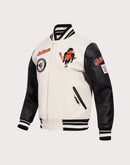 Pro Standard MLB Baltimore Orioles Retro Classic Rib Wool Varsity Jacket
