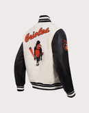 Pro Standard MLB Baltimore Orioles Retro Classic Rib Wool Varsity Jacket