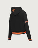 Pro Standard MLB Baltimore Orioles Retro Classic Rib Cropped Hoodie