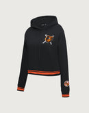 Pro Standard MLB Baltimore Orioles Mashup Rib Cropped Hoodie