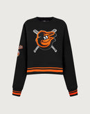 Pro Standard MLB Baltimore Orioles Mashup Rib Crewneck