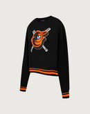 Pro Standard MLB Baltimore Orioles Mashup Rib Crewneck
