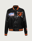 Pro Standard MLB Baltimore Orioles Mashup Rib Satin Jacket