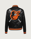 Pro Standard MLB Baltimore Orioles Mashup Rib Satin Jacket
