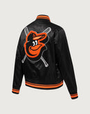 Pro Standard MLB Baltimore Orioles Mashup Rib Satin Jacket