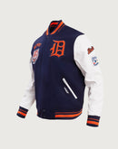Pro Standard MLB Detroit Tigers Retro Classic Rib Wool Varsity Jacket