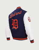 Pro Standard MLB Detroit Tigers Retro Classic Rib Wool Varsity Jacket