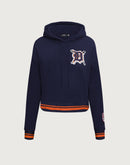 Pro Standard MLB Detroit Tigers Mashup Rib Cropped Hoodie