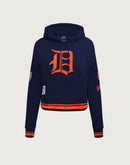 Pro Standard MLB Detroit Tigers Retro Classic Rib Cropped Hoodie