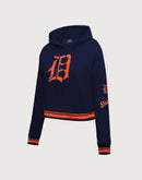 Pro Standard MLB Detroit Tigers Retro Classic Rib Cropped Hoodie