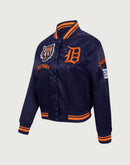 Pro Standard MLB Detroit Tigers Retro Classic Rib Satin Jacket