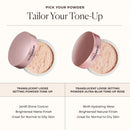 Translucent Loose Talc-Free Setting Powder Ultra-Blur - Tone-Up Rose