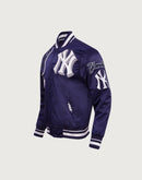 Pro Standard MLB New York Yankees Mashup Rib Satin Jacket