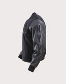 Pro Standard New York Yankees Triple Black Varsity Jacket