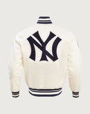 Pro Standard MLB New York Yankees Retro Classic Rib Satin Jacket