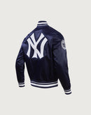 Pro Standard MLB New York Yankees Retro Classic Rib Satin Jacket